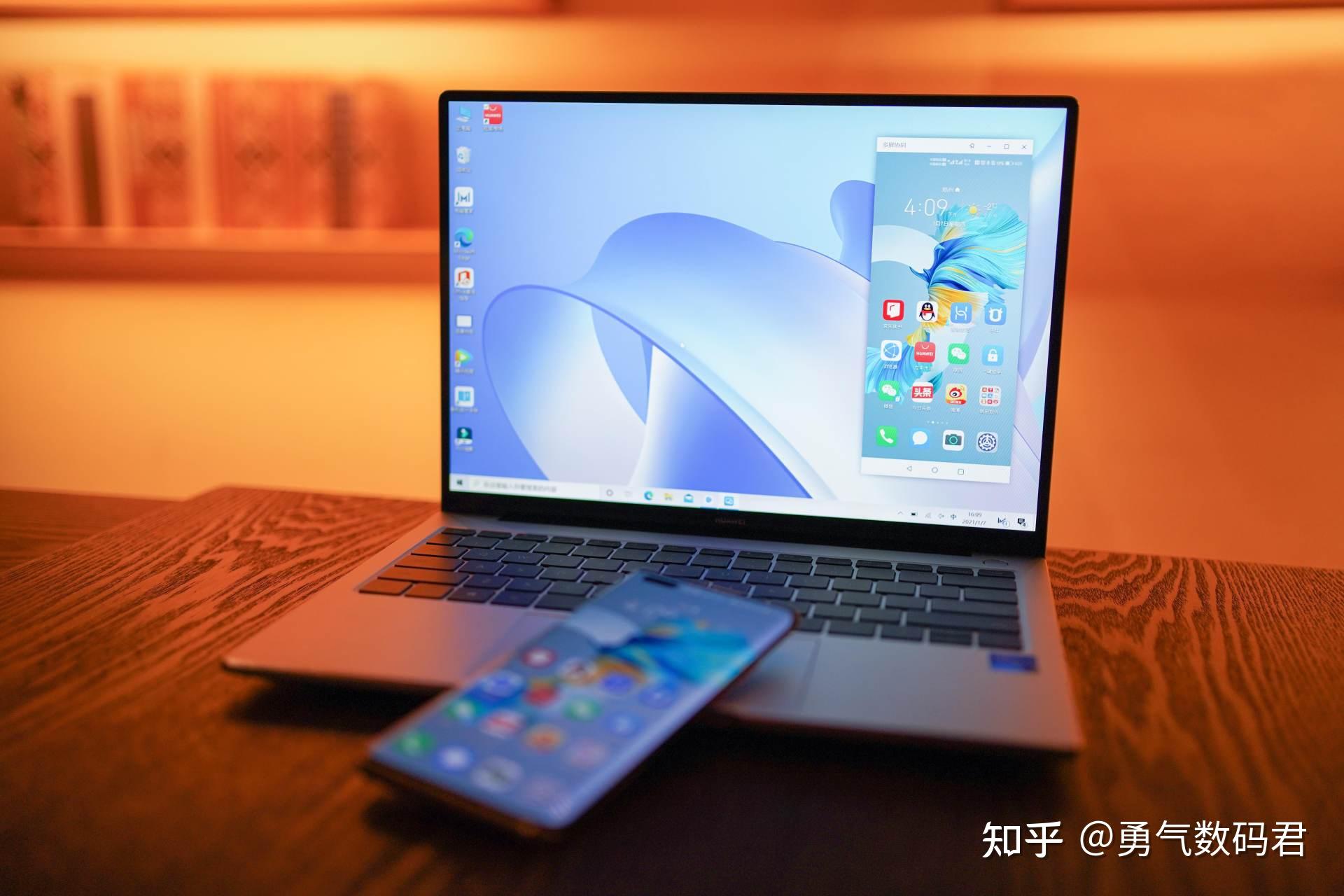 全面屏智慧辦公新體驗華為matebook142021圖賞