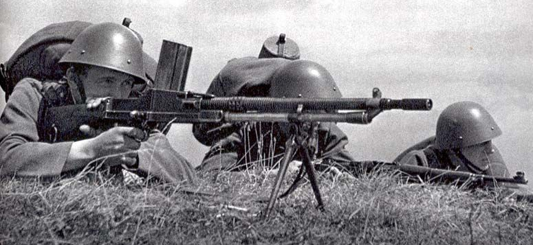 捷克zb33轻机枪图片