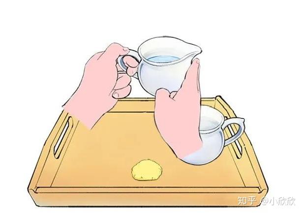 蒙特梭利倒水入杯