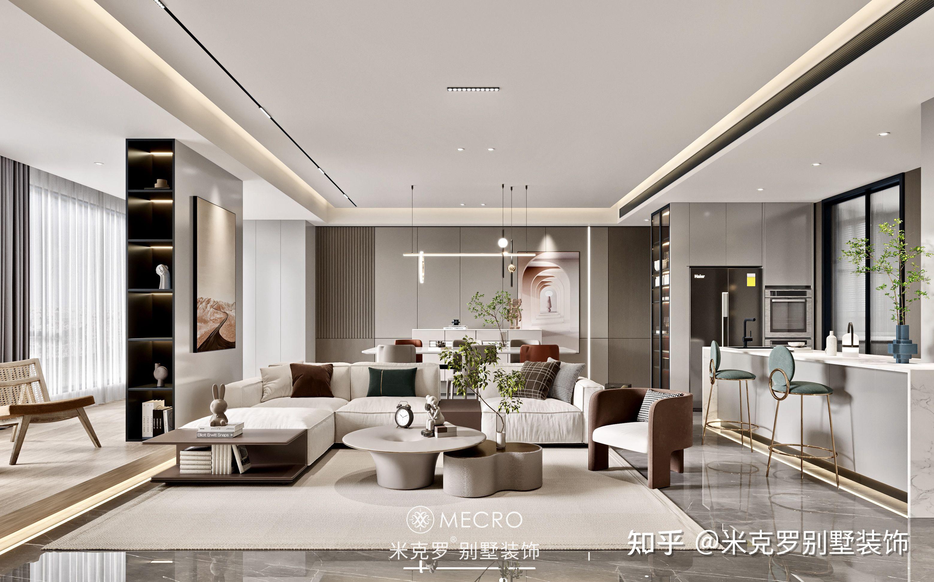 别墅豪宅客厅怎么设计装修? - 知乎