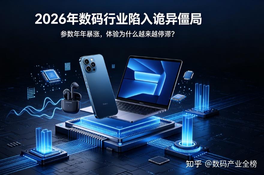2026 年数码行业陷入诡异僵局：参数年年暴涨，体验为什么越来越停滞？