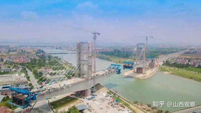 国内首座高速铁路大跨径三线矮塔斜拉桥顺利合龙 - 知乎