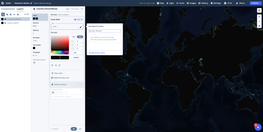 凸显特定区域有妙招地图可视化之掩膜技术mapboxstudio教程大放送