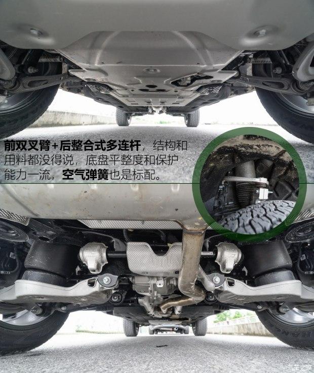 六边形战士试驾路虎全新卫士110p400