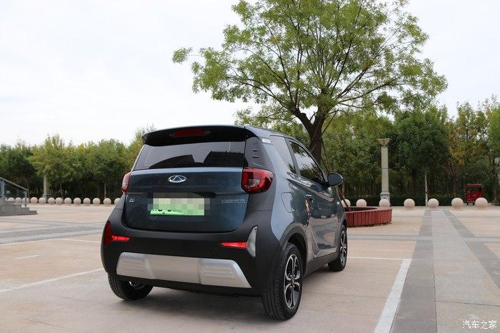 小蚂蚁奇瑞eq1满月了外形线条硬朗