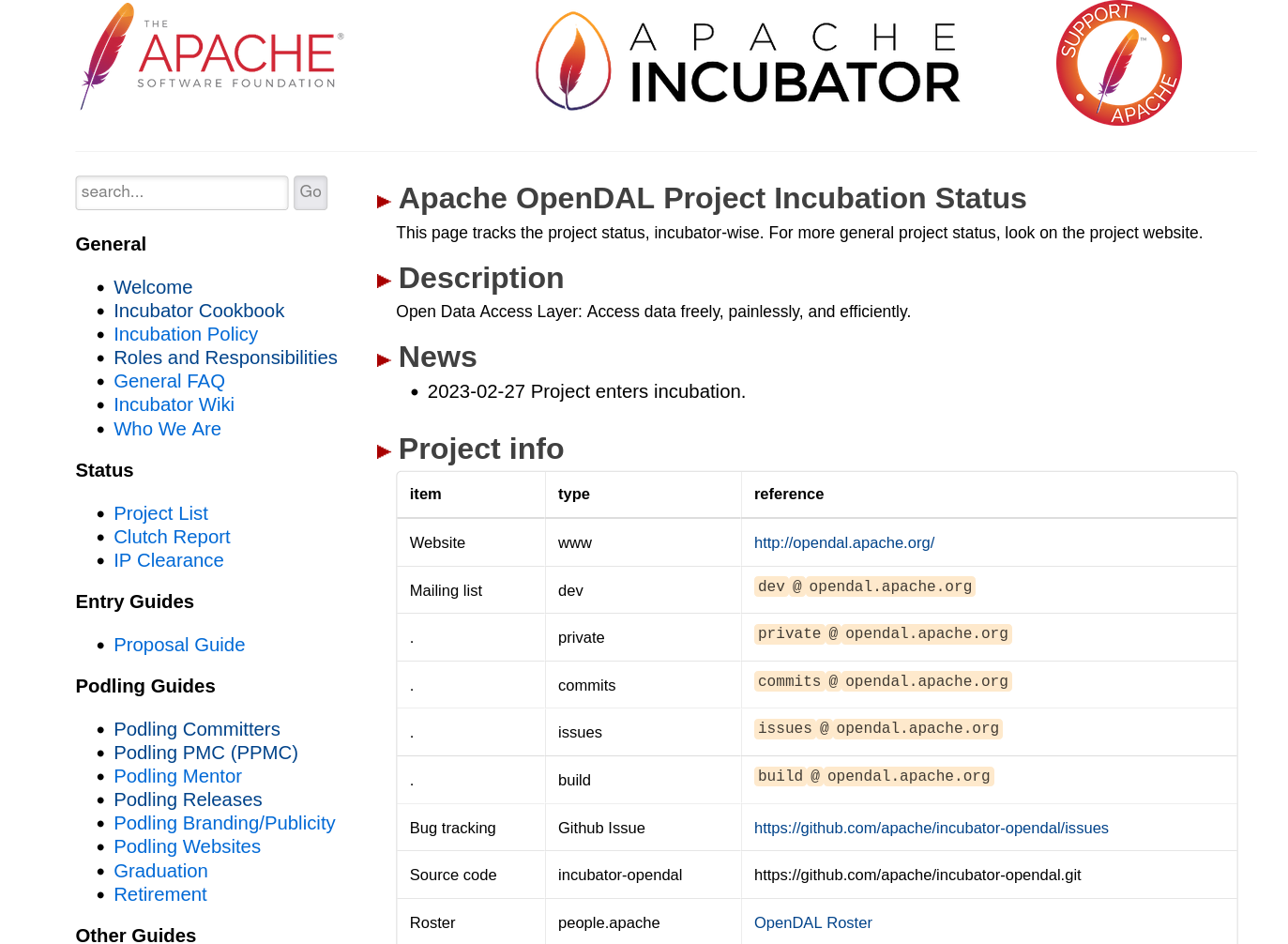 官宣：OpenDAL 成功进入 Apache 孵化器 - 知乎