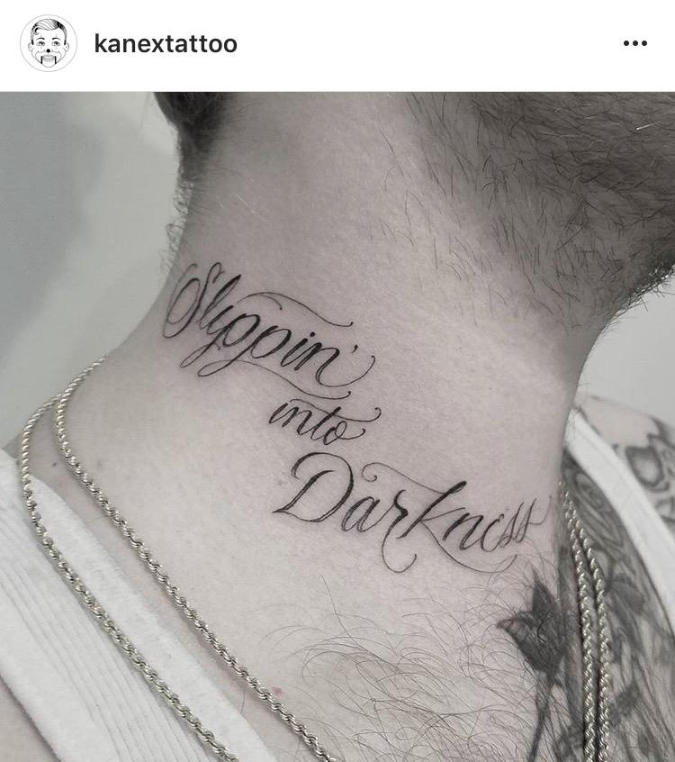 smrzhao专题纹身第12期颈部纹身很美也很痛