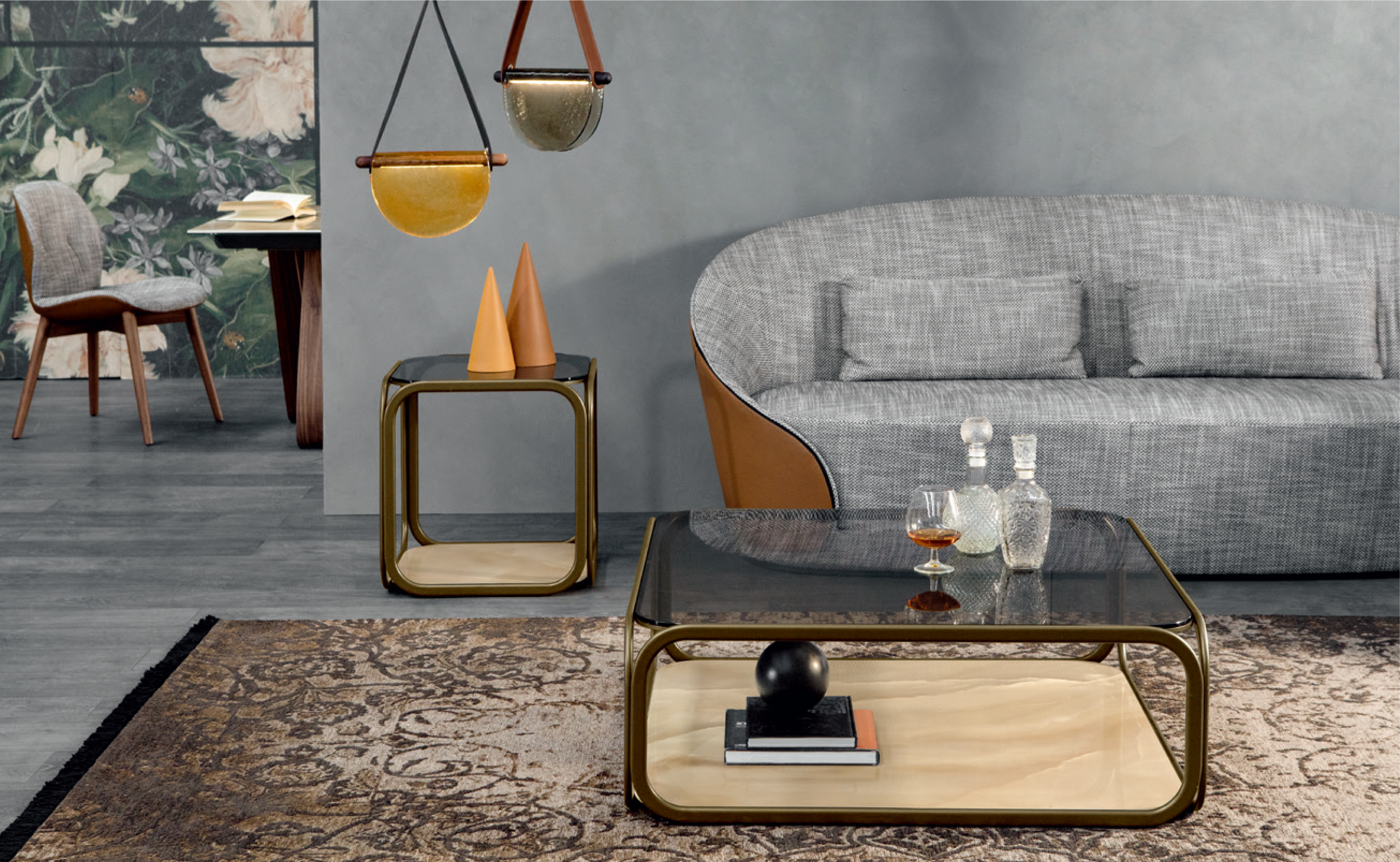 1050㎡的客厅用一套意大利进口家具还可以这么便宜