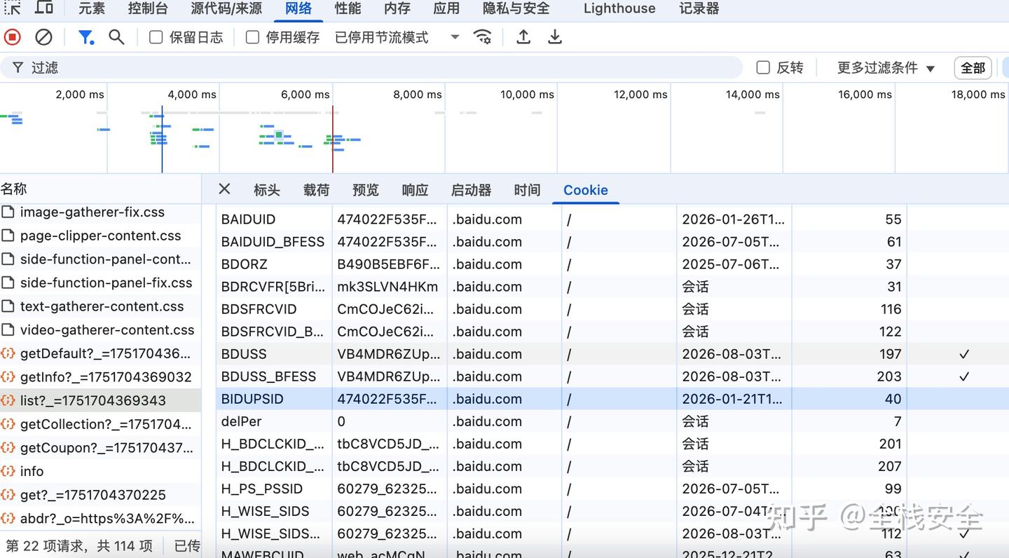 百度系Web站点共享cookie