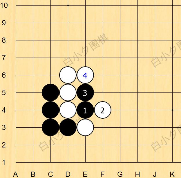 围棋知识万万没想到这些断点不能被分断