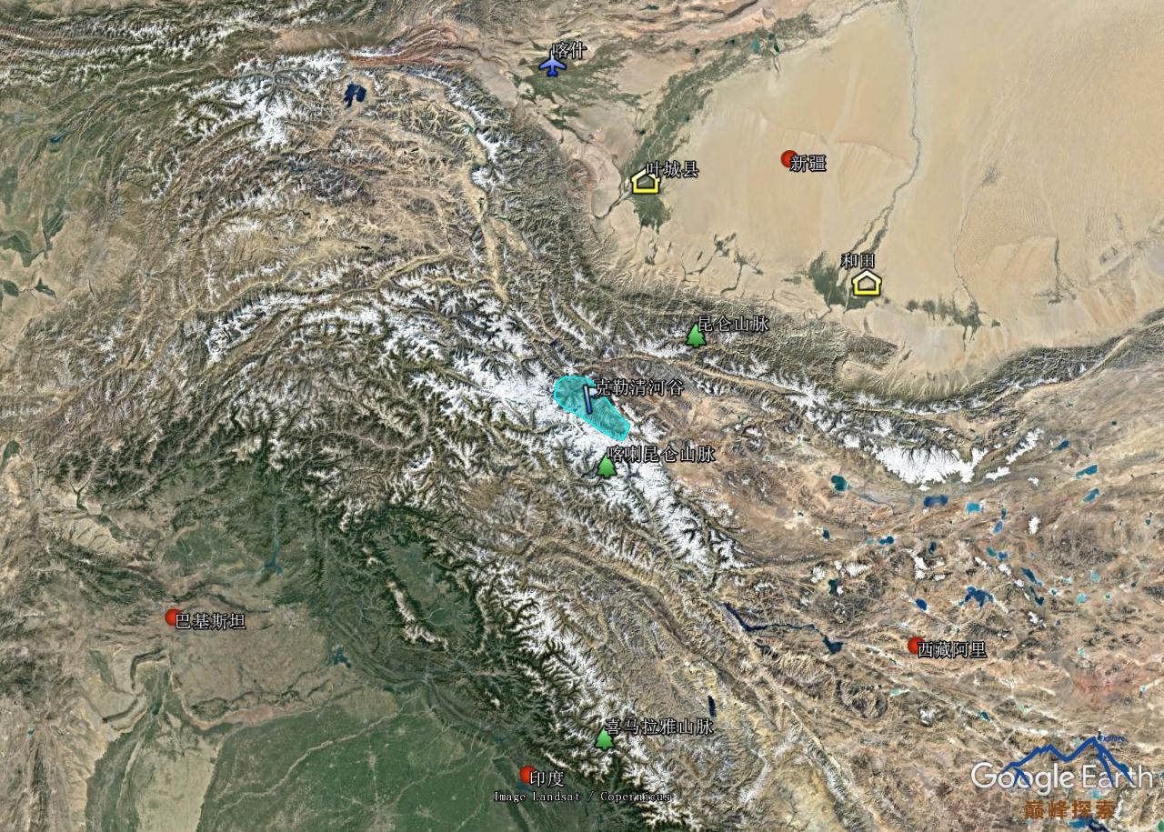 克勒青河谷喀喇昆仑的皇冠