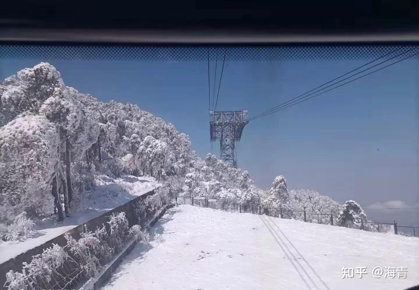 偶遇庐山第一场雪 - 问摄影