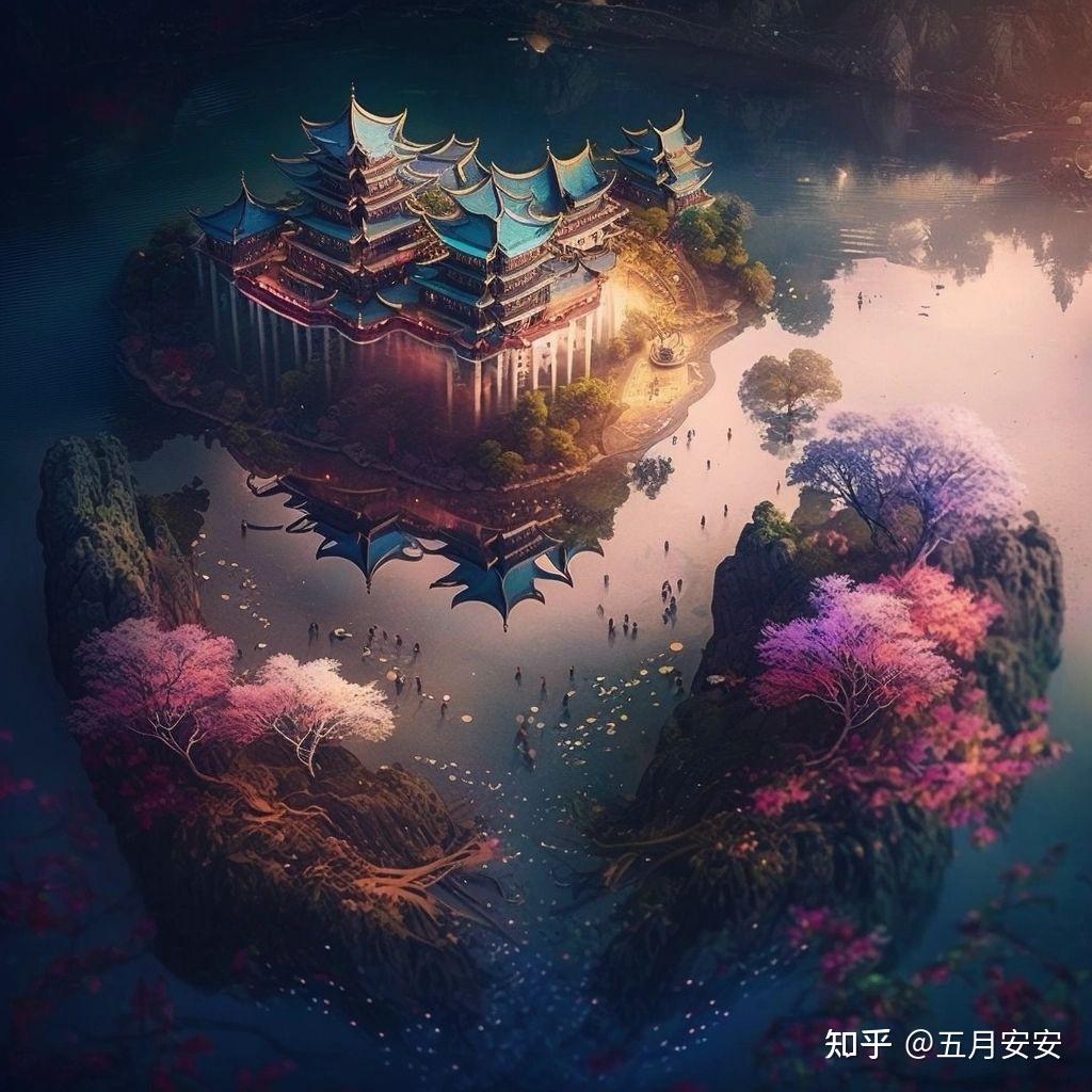 绝美古风画作,竟是AI绘图软件的杰作 - 知乎