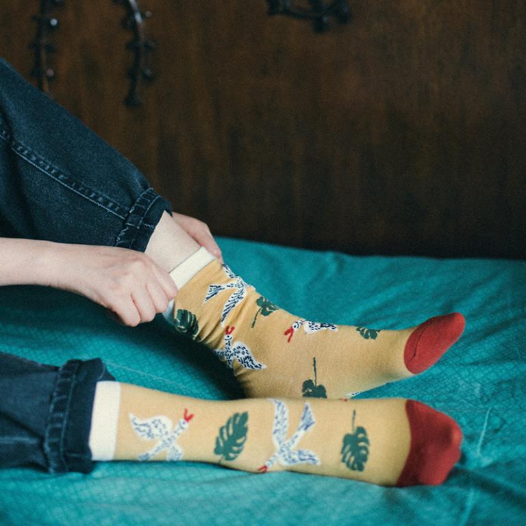 求推荐一些面料好、款式好、穿着舒服的袜子?