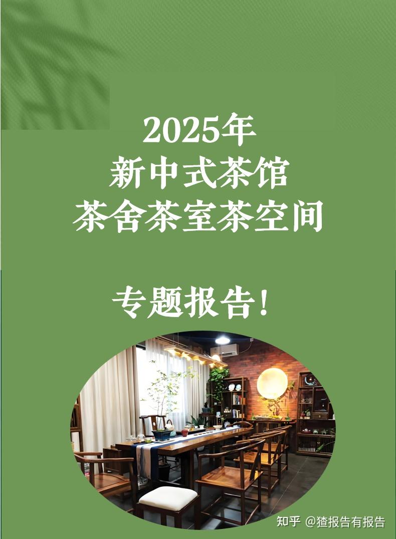 当下新中式茶舍茶室的六大核心洞见 2025-2030年新中式茶馆(茶空间)经营分析及未来发展方向洞察报告 - 知乎