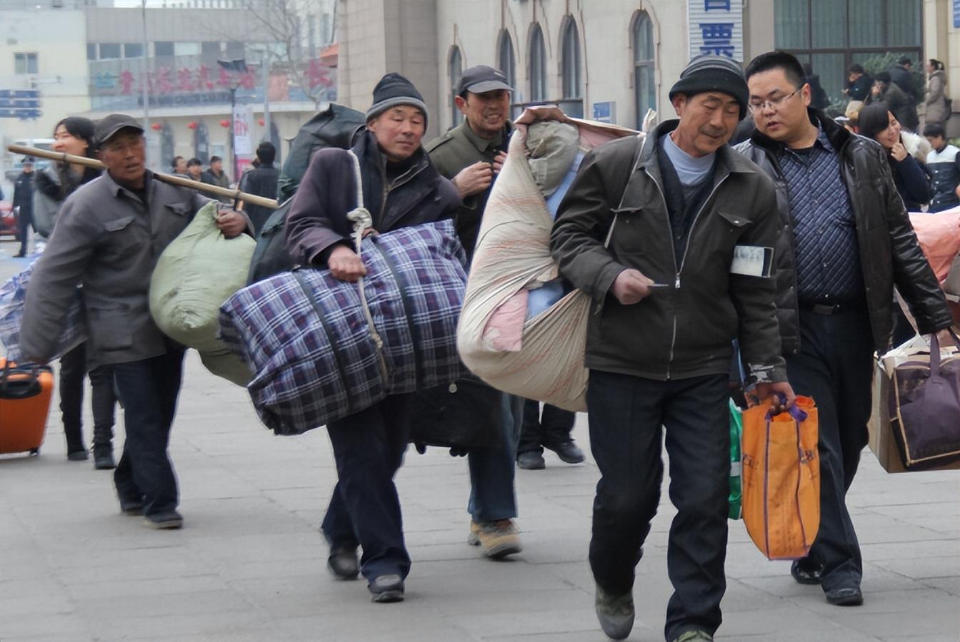 五六十岁的人去外地打工