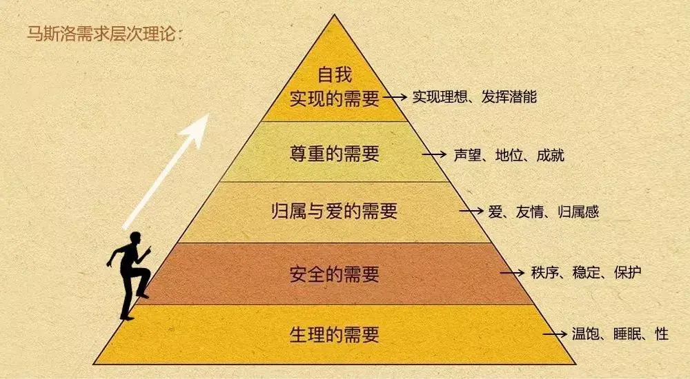 人类需求金字塔结构图图片