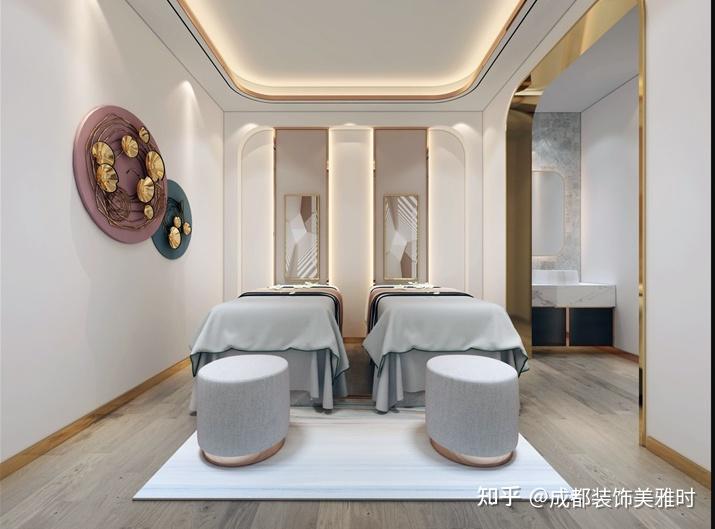 成都美容店装修设计效果图 - 知乎