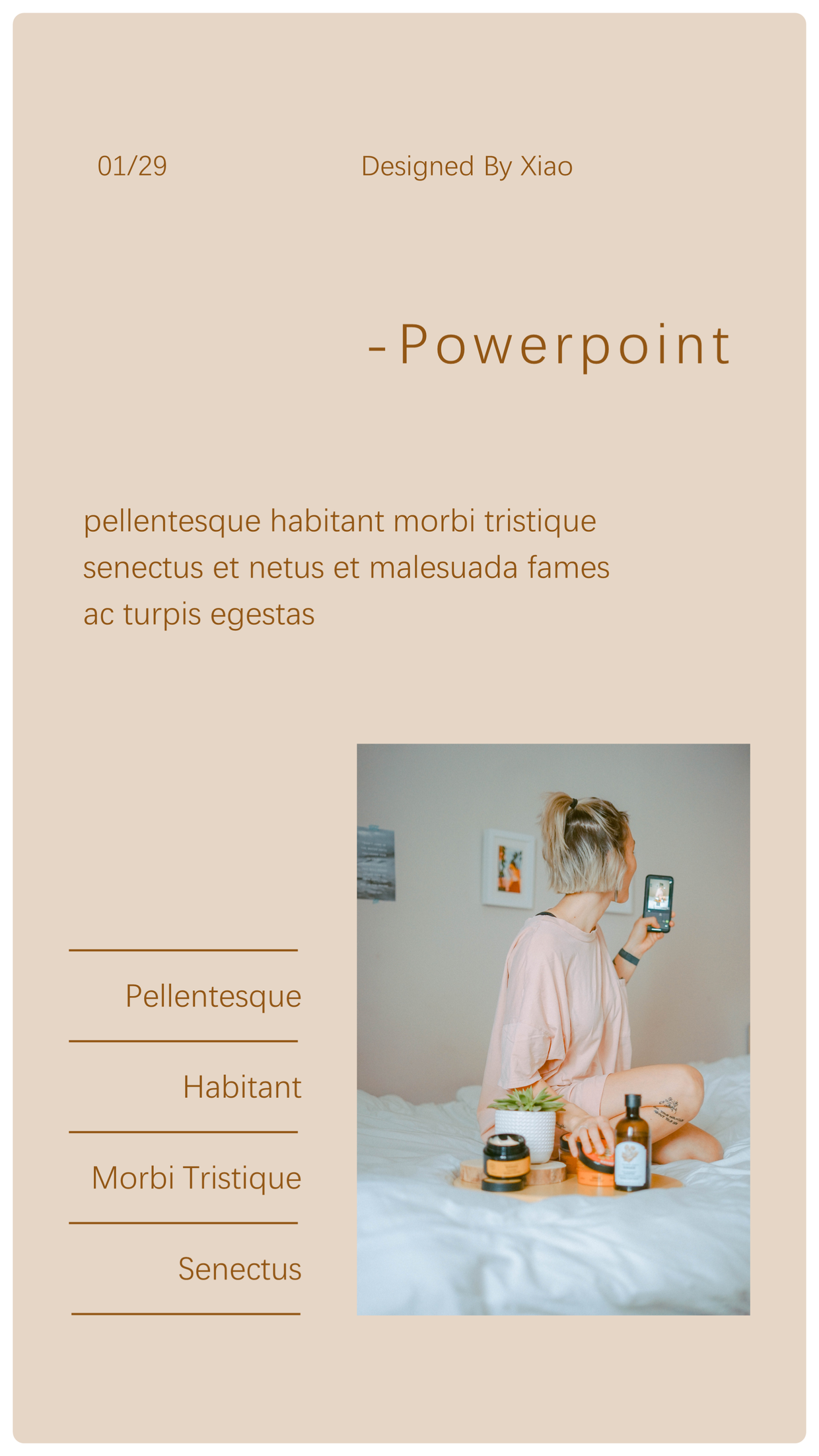 ppt模板ins风便签书签