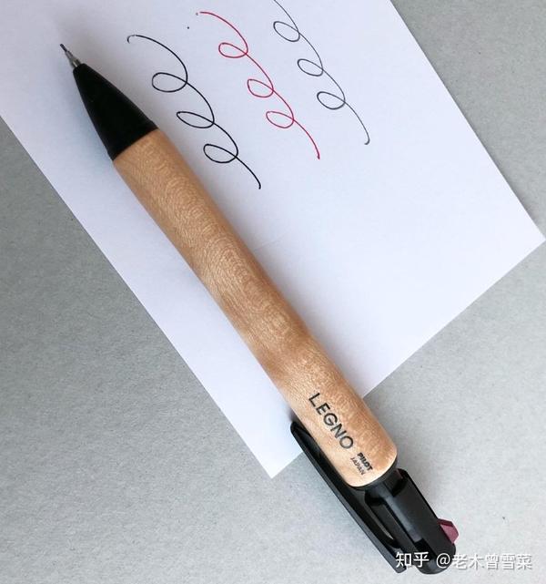 芯：0.7mm 日本製 文具 『Air Brush Wood Pen』-