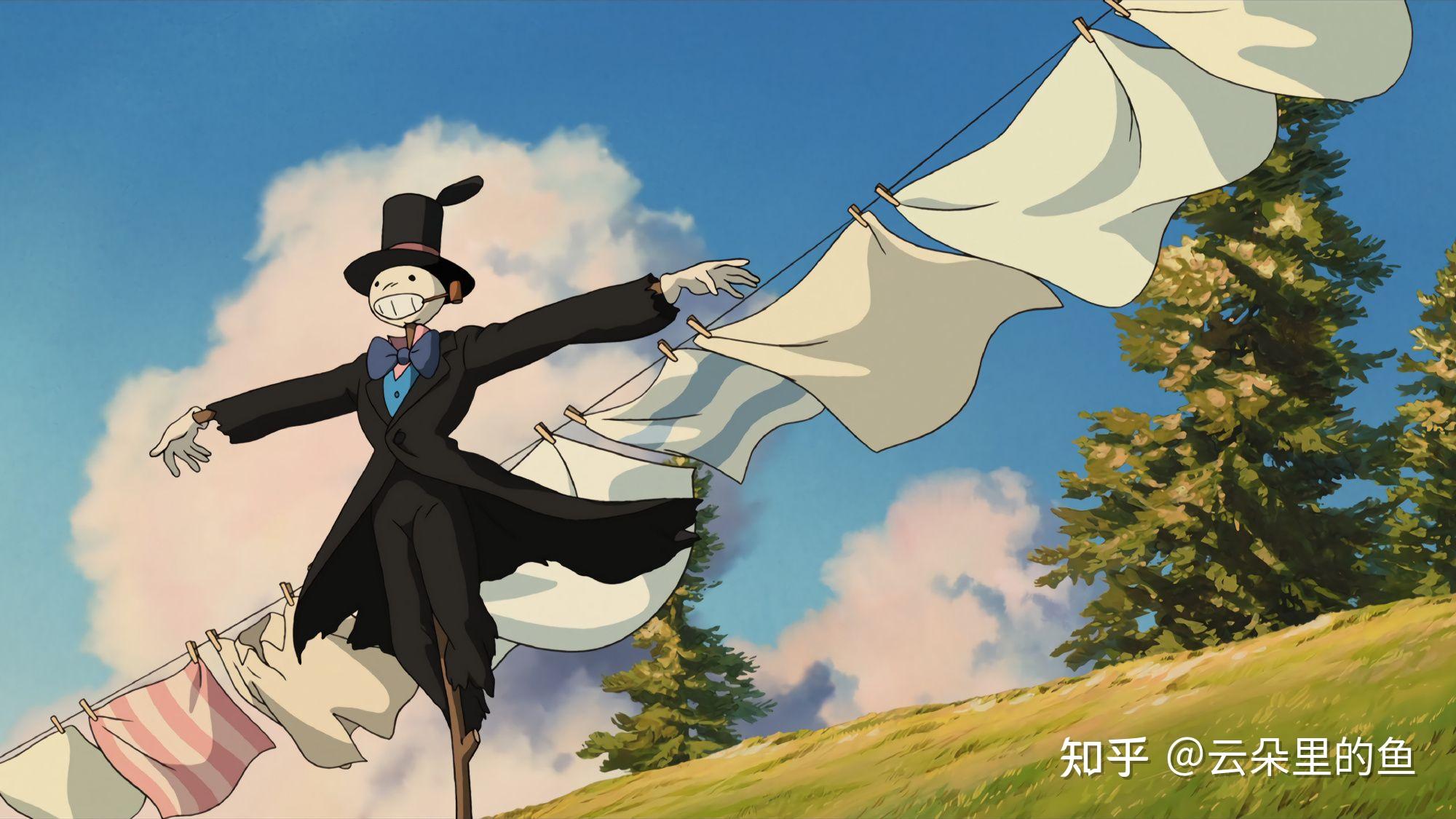 宫崎骏哈尔的移动城堡头像壁纸文案