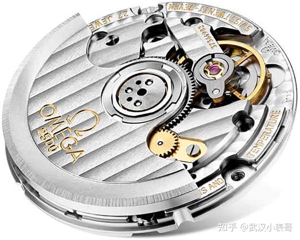 1. omega 2500 co-axial – 首款 omega 同轴机芯