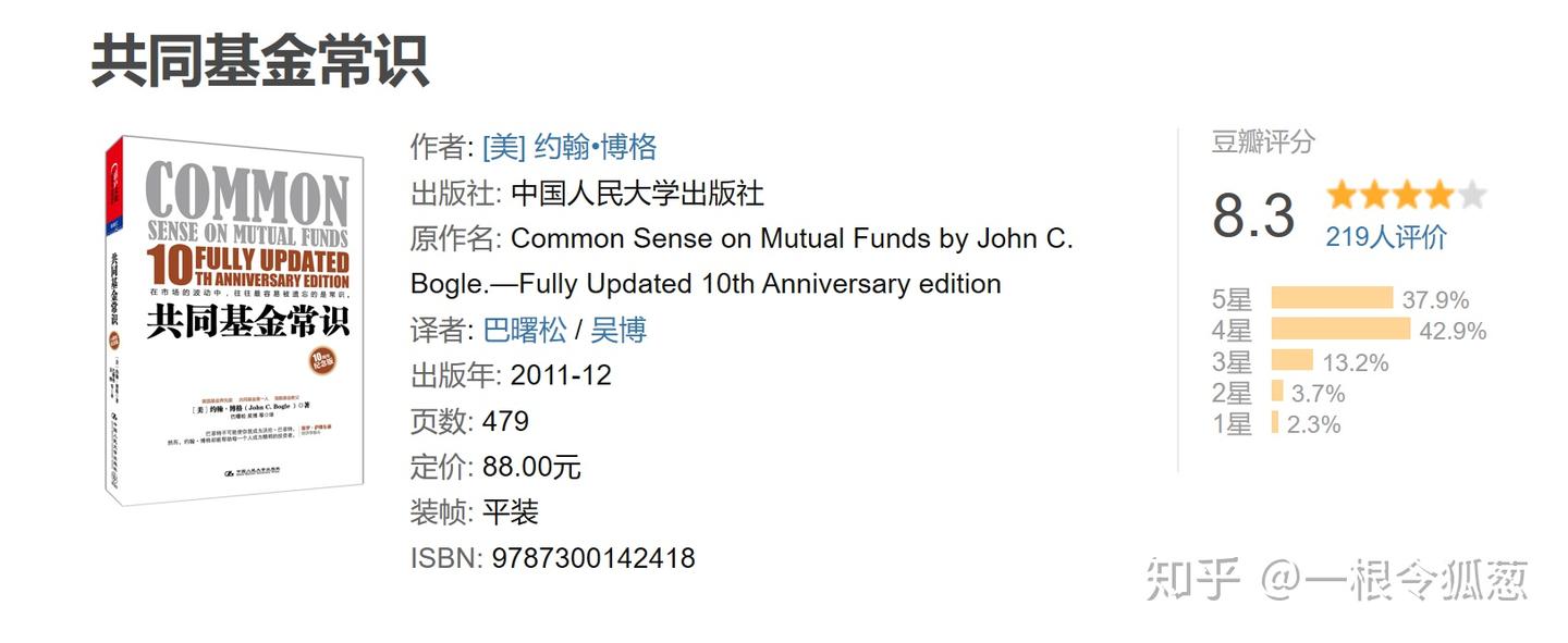 基金入门】为啥美国人爱买指数基金？ - 知乎