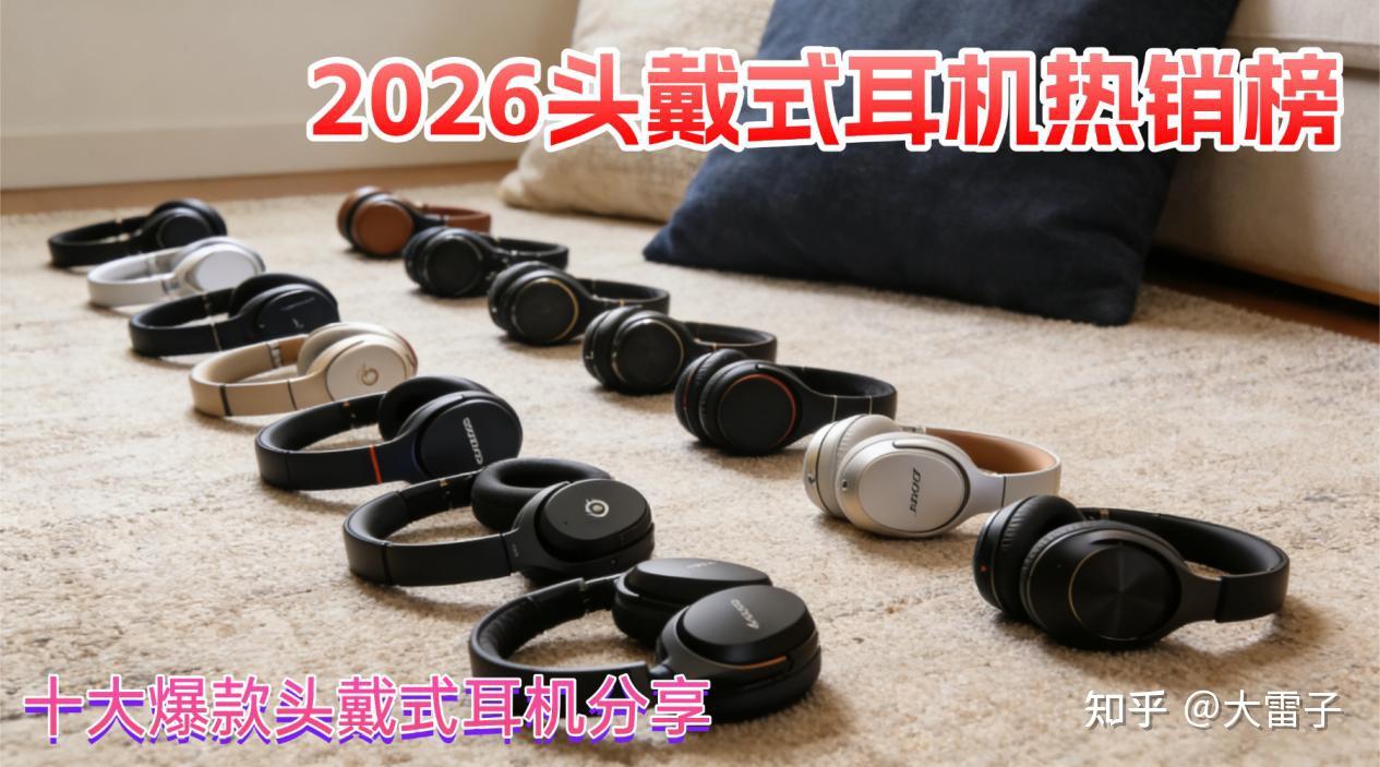 【头戴耳机推荐2026红榜汇总】头戴式耳机如何选择?漫友、森海塞尔、声阔、苹果、倍思等热销头戴耳机测评安利,全网最全选购指南让你看完选购不迷路!