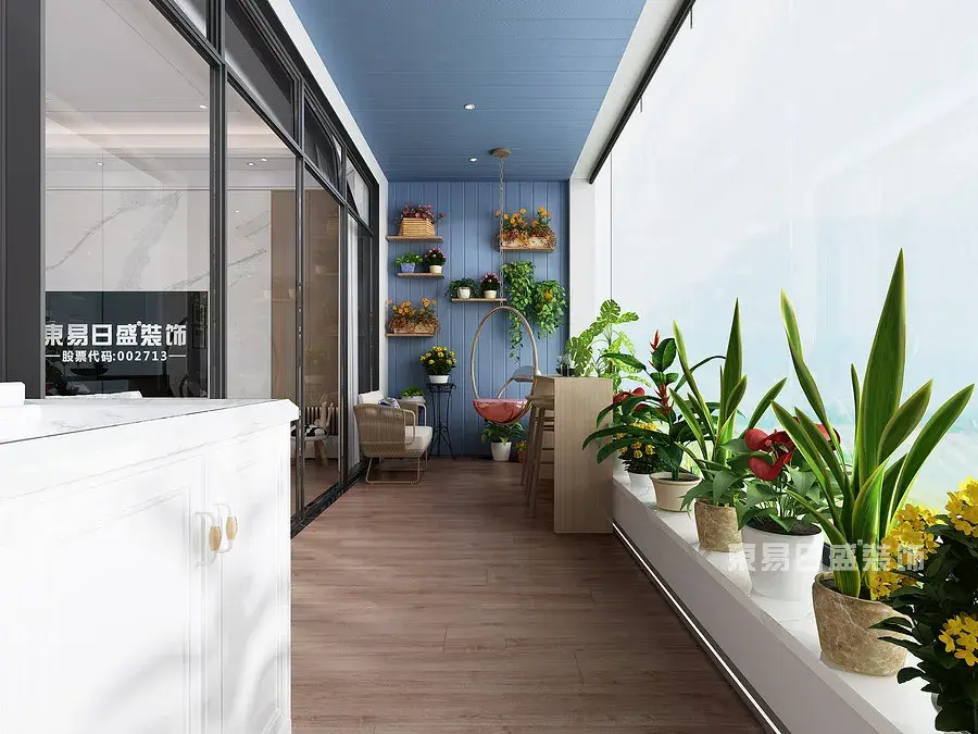 瞒不住了这20款刷爆朋友圈的阳台设计照搬都满分