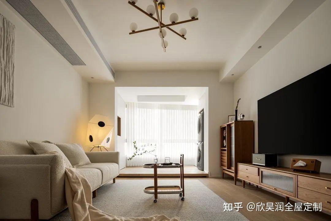 装修案例分享|110㎡日式原木风,普通人的家 - 知乎