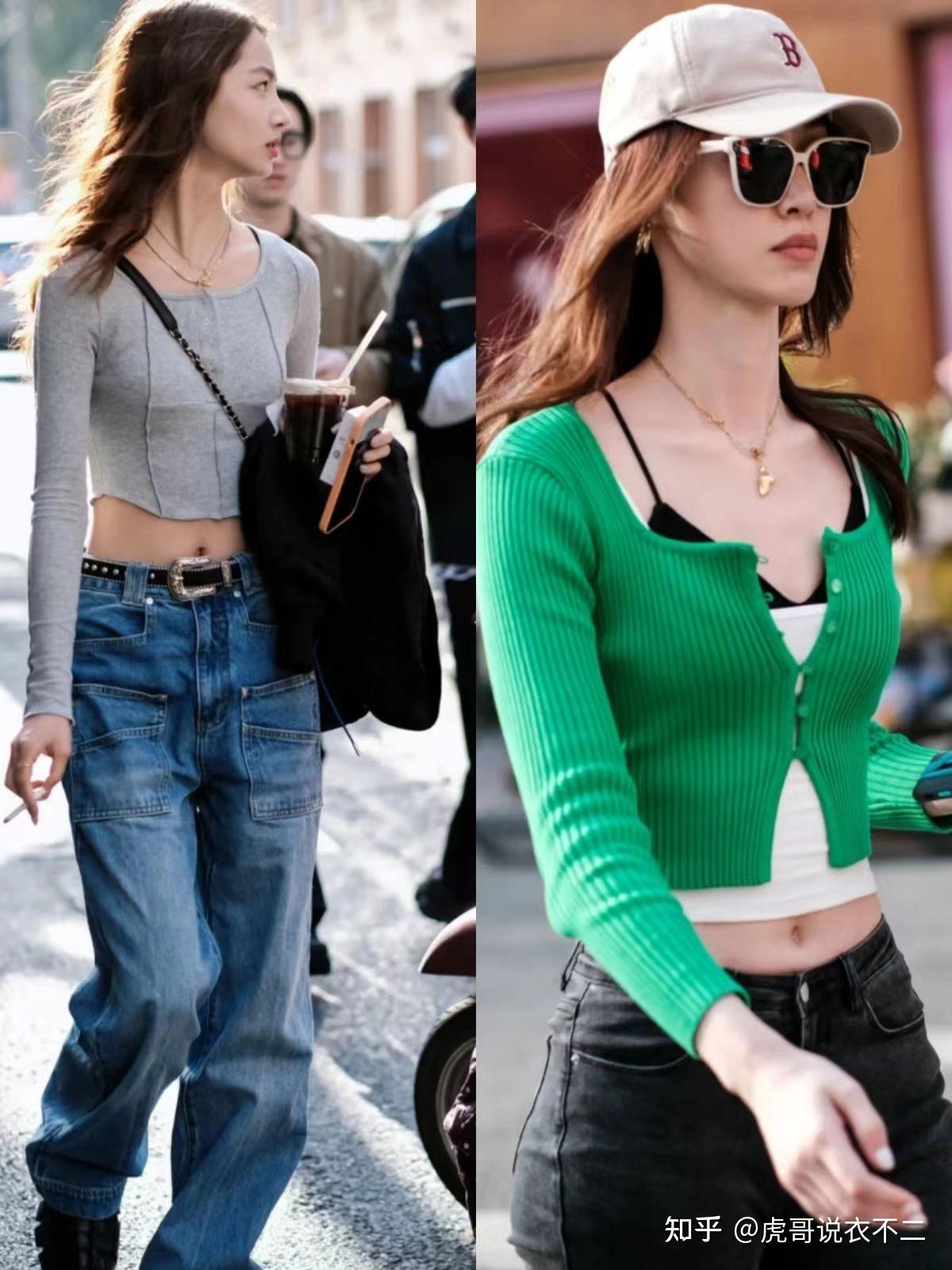 被上海春日街拍美到了飘逸长发气质打扮个个都是时尚女神