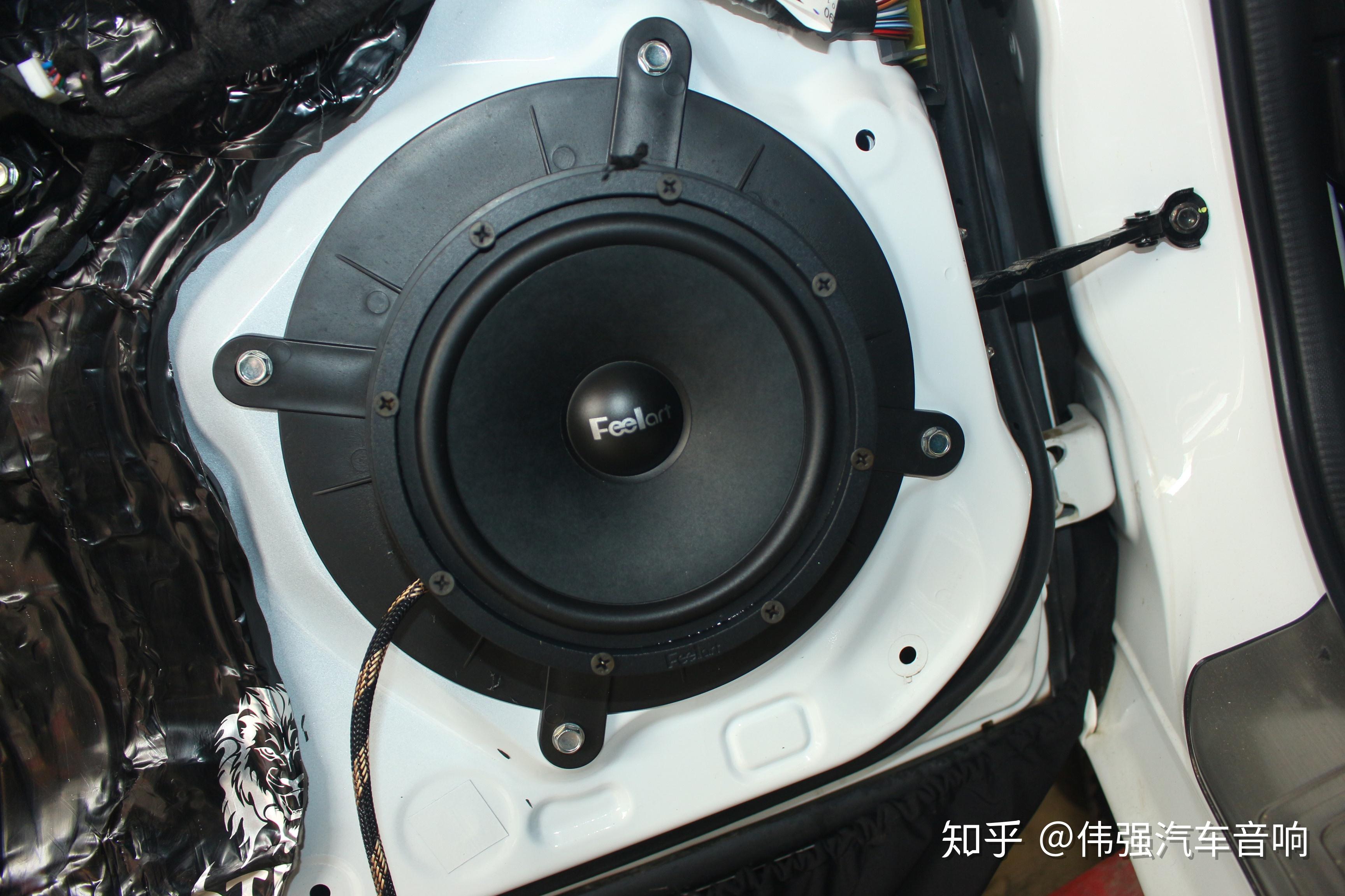 南宁现代领动汽车音响改装升级后的音响就是全新的声音