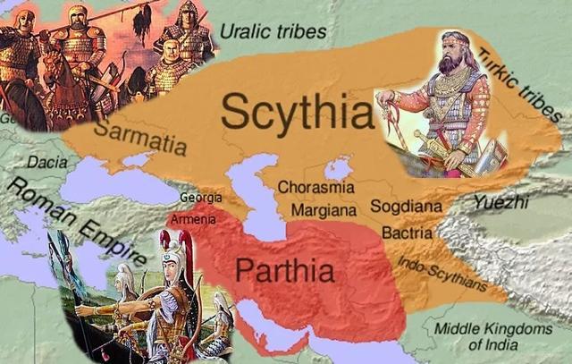 彪悍骁勇的游牧集团,他们一般被称为塞西亚人或斯基泰人(scythian),是