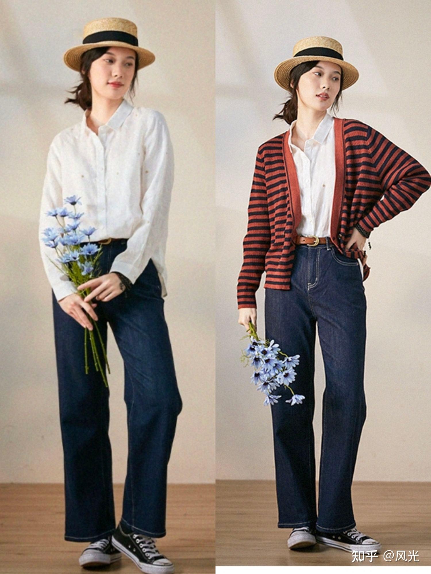 5套亚麻白衬衫的搭配,又a又飒,轻松摆脱路人感