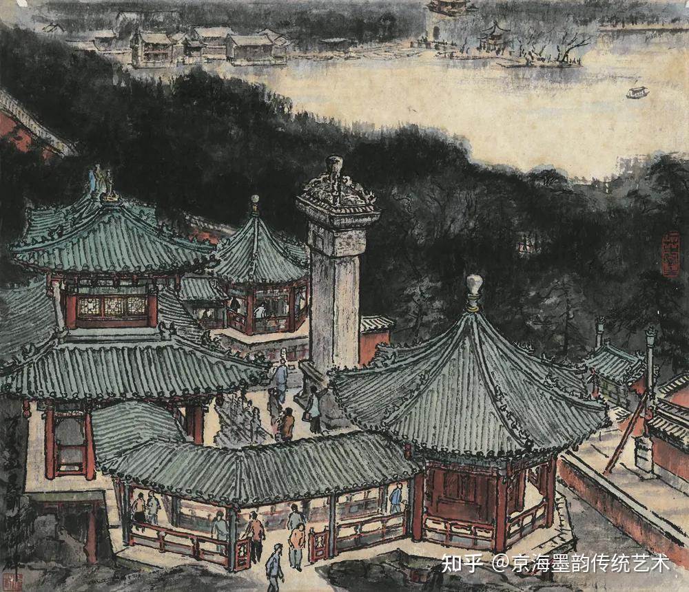 67京海墨韵当代中国画名家张仁芝水墨艺术世界