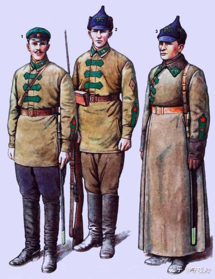 苏联苏俄工农红军内务部队历史上的四代职务等级符号发展始末上