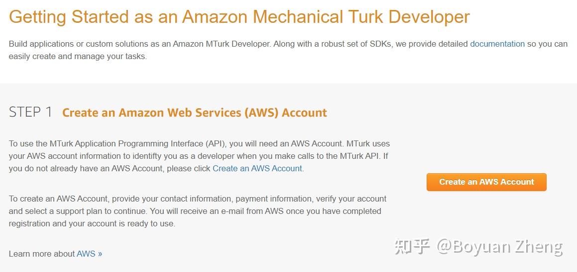 在Amazon Mechanical Turk Developer使用指南—mTurk API NotifyWorker(给数据标注者发邮件) 知乎