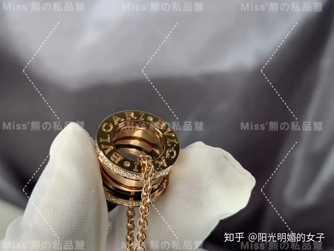 宝格丽bv边钻弹簧项链细节篇