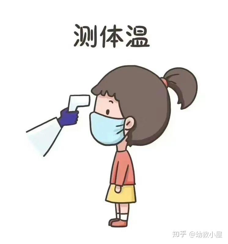 幼儿园环创防疫彩色卡通图片可直接打印素材