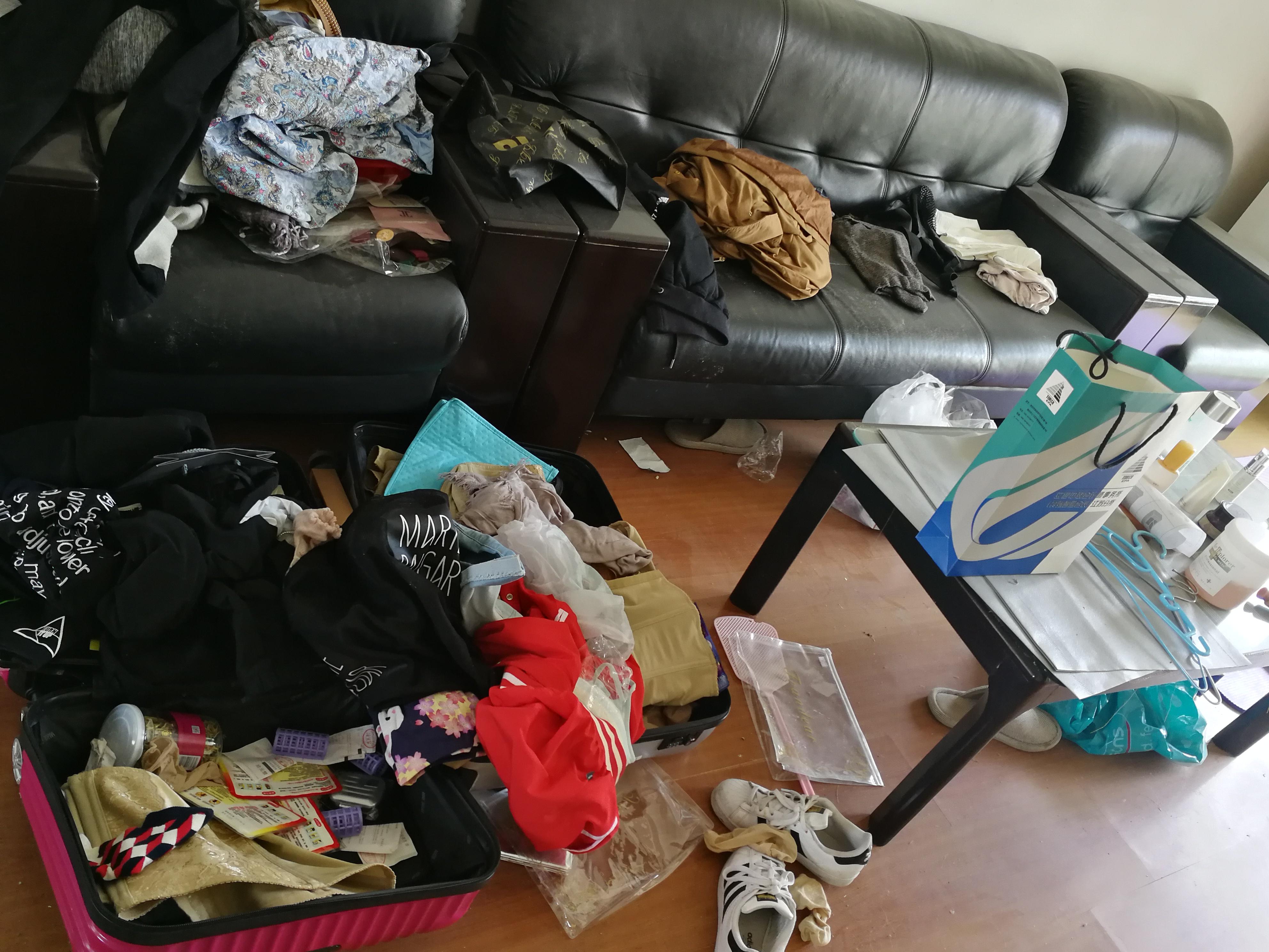 你见过最邋遢的女生有多邋遢?