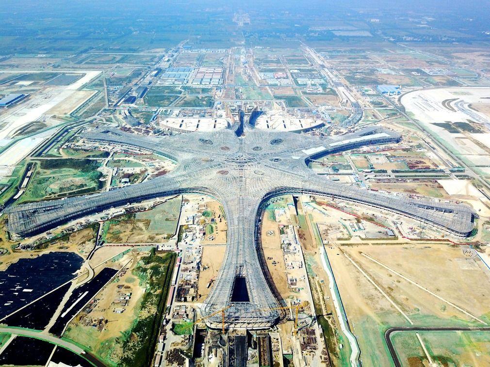 太空堡垒既视感全球最大航空枢纽北京新机场这样建成