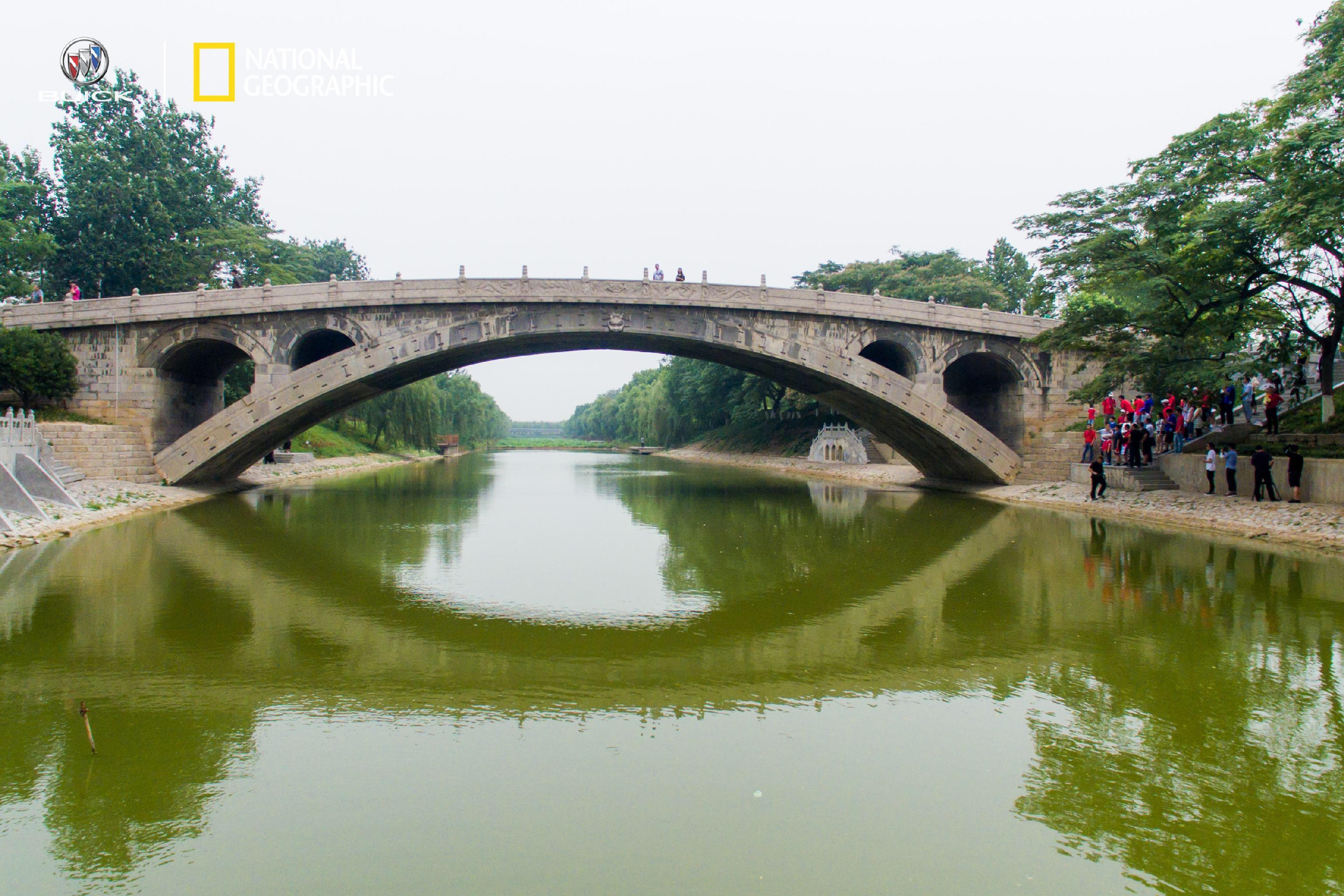 赵州桥2017年的寰行中国,以桥为目的地,先后抵达卢沟桥,赵州桥,锣鼓