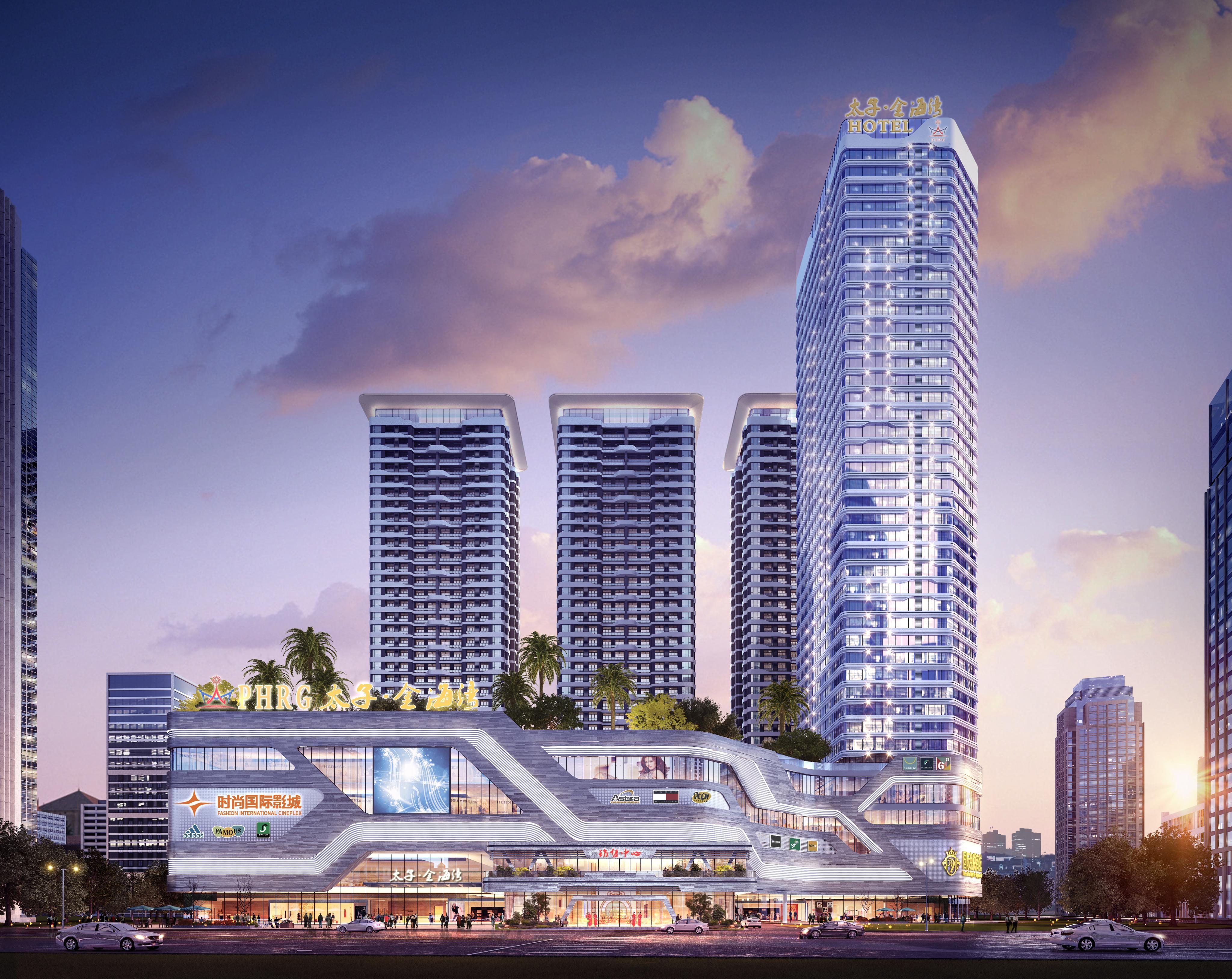 柬埔寨西哈努克港太子金海湾princegoldenbay西港最大商业综合体