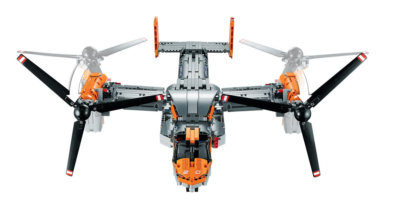 乐高42113贝尔波音v22鱼鹰直升机取消发售