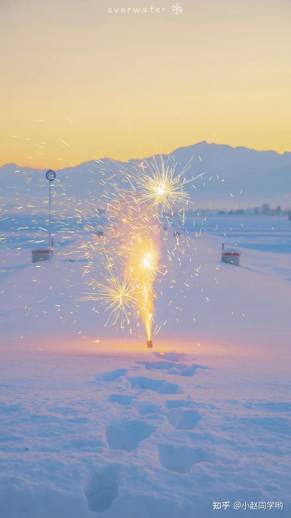 马上换 北海道的烟花雪壁纸也太好看了吧 知乎