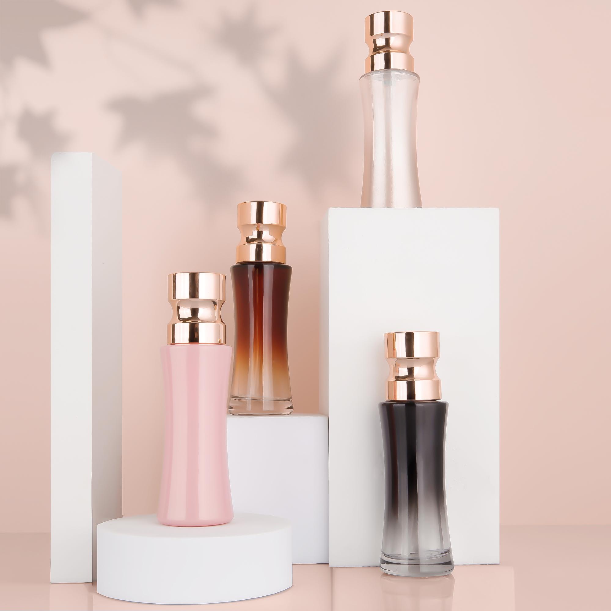 高端时尚粉底液瓶包装——小蛮腰