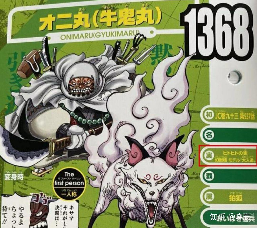 海贼王恶魔果实动物系幻兽种盘点