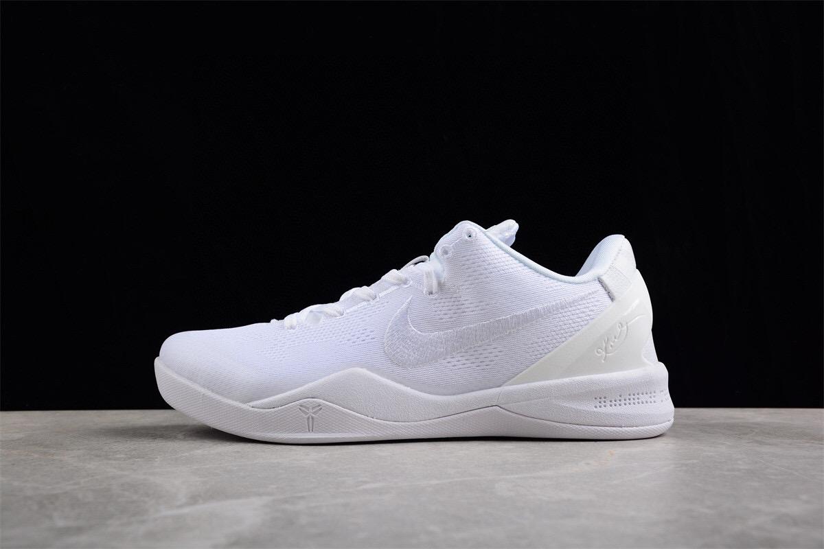 耐克nike kobe 8 protro triple white 科比八代纯白篮球鞋 - 知乎
