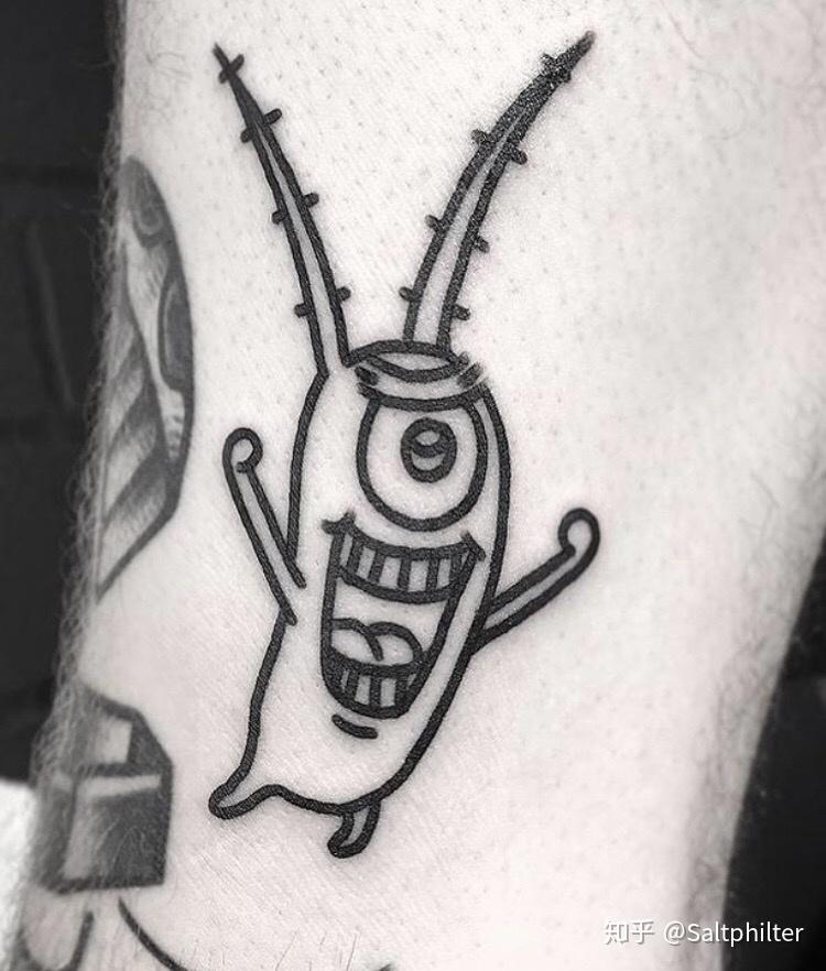 海绵宝宝61文身图案整理