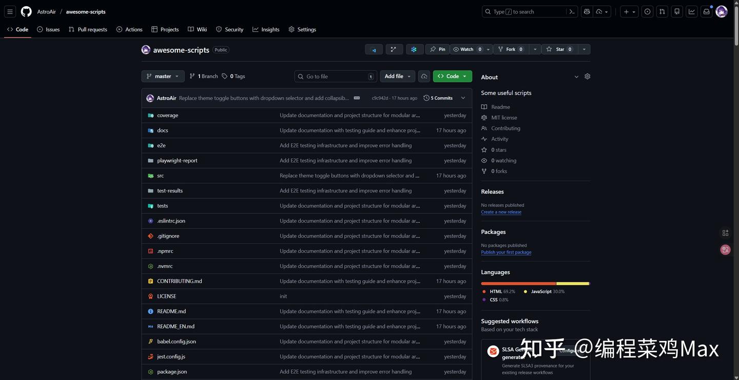 作为一个重度 GitHub 和 Linux.do 用户,我写了一套油猴脚本增强我的使用体验 - 知乎